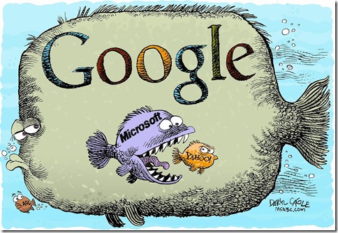Microsoft yahoo big fish google